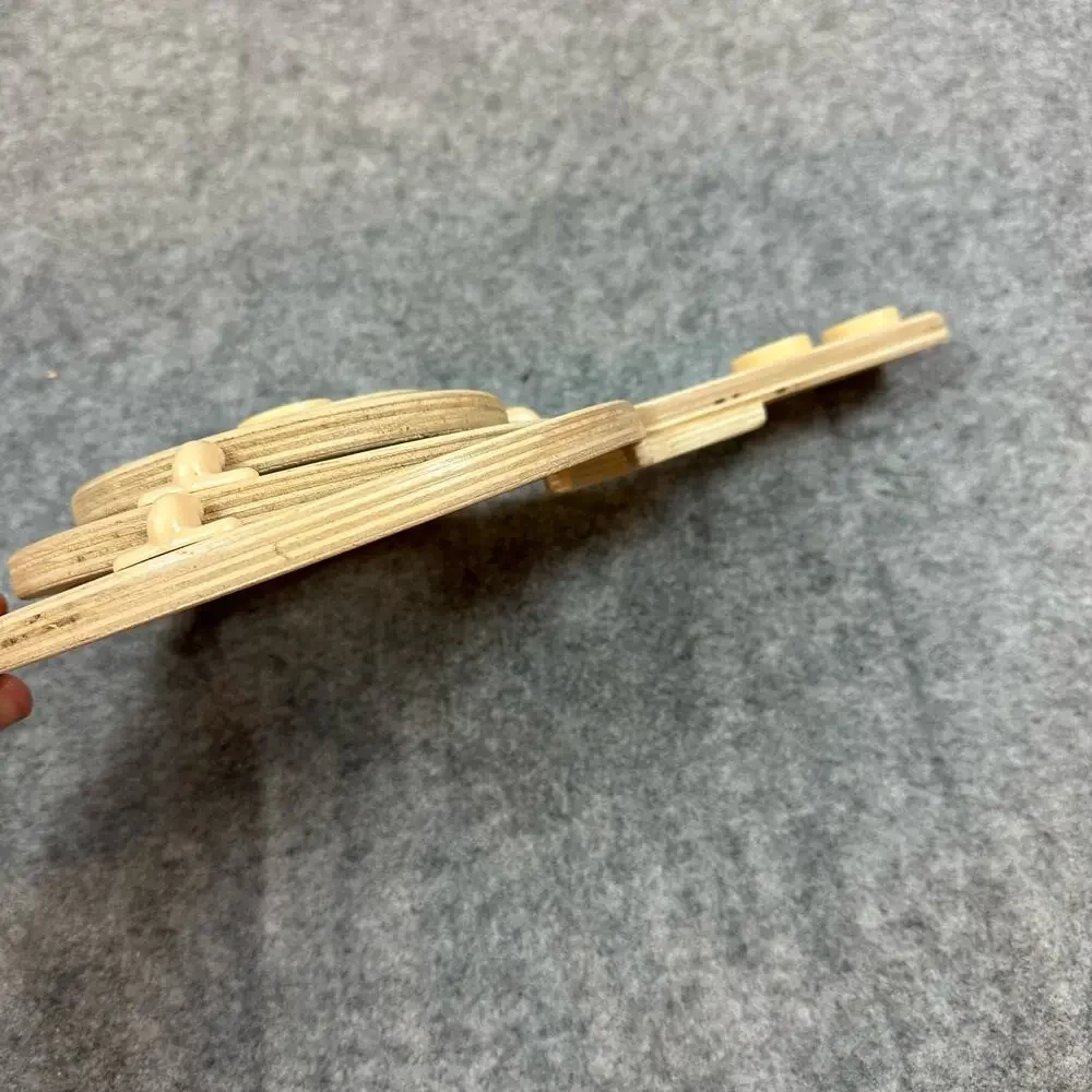 Hape Quadrilla Marble Run Replacement Track Wooden Spiral Piece Part